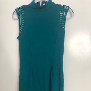 Heavy duty mini dress